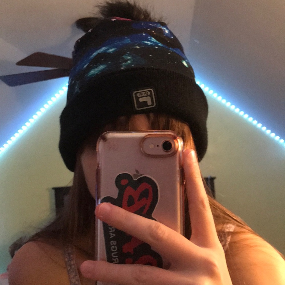 Galaxy winter hat